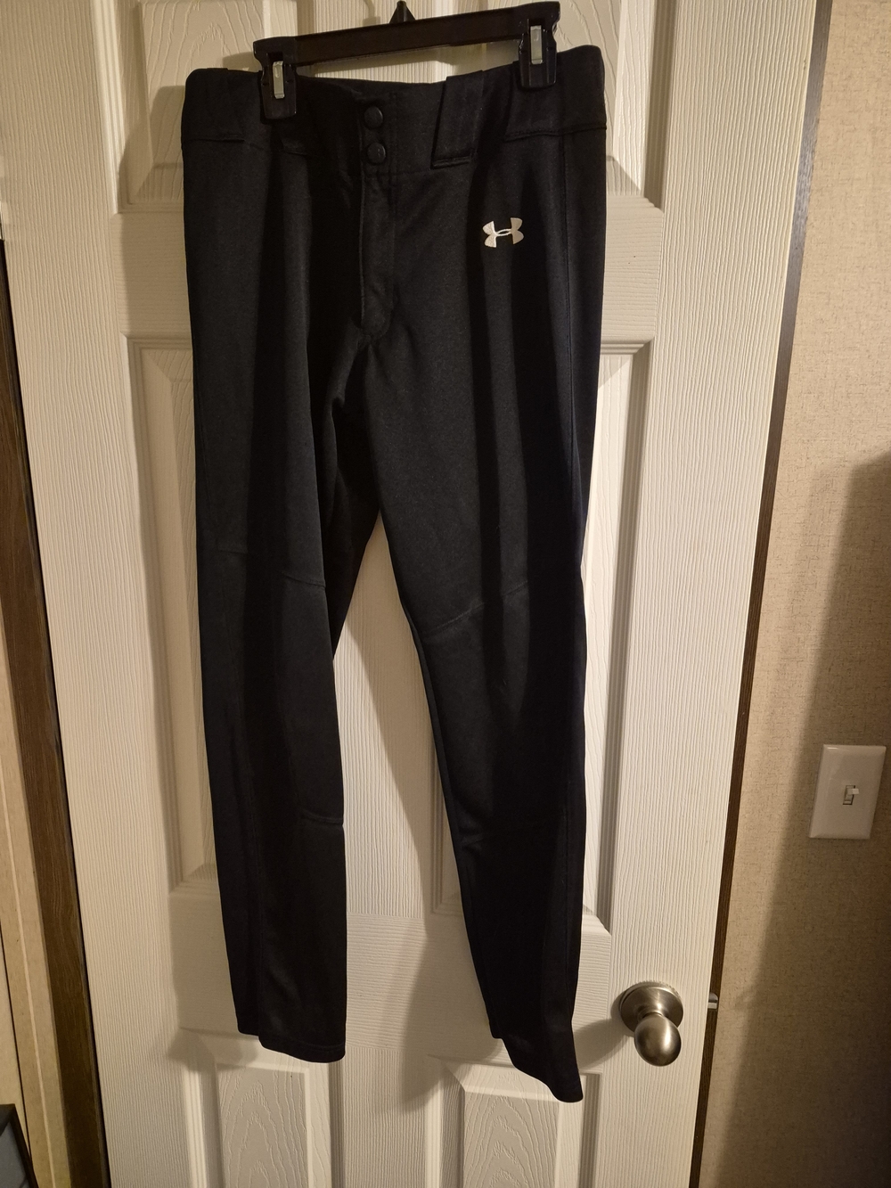 Under Armour Black Men's Athletic Jogger Pants with Logo